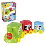 Brinquedo Trenzinho Infantil Looloo Kids Colorido Cotiplás