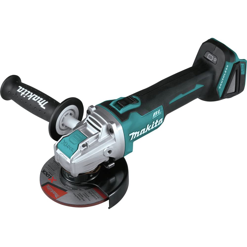 Esmerilhadeira Angular Makita 18v Lxt® De Íon De Lítio Sem Escova X-lock