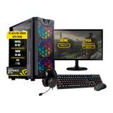 PC Gamer Completo i5-10400f 16GB DDR4 GTX 1650 HD 1TB SSD 480GB