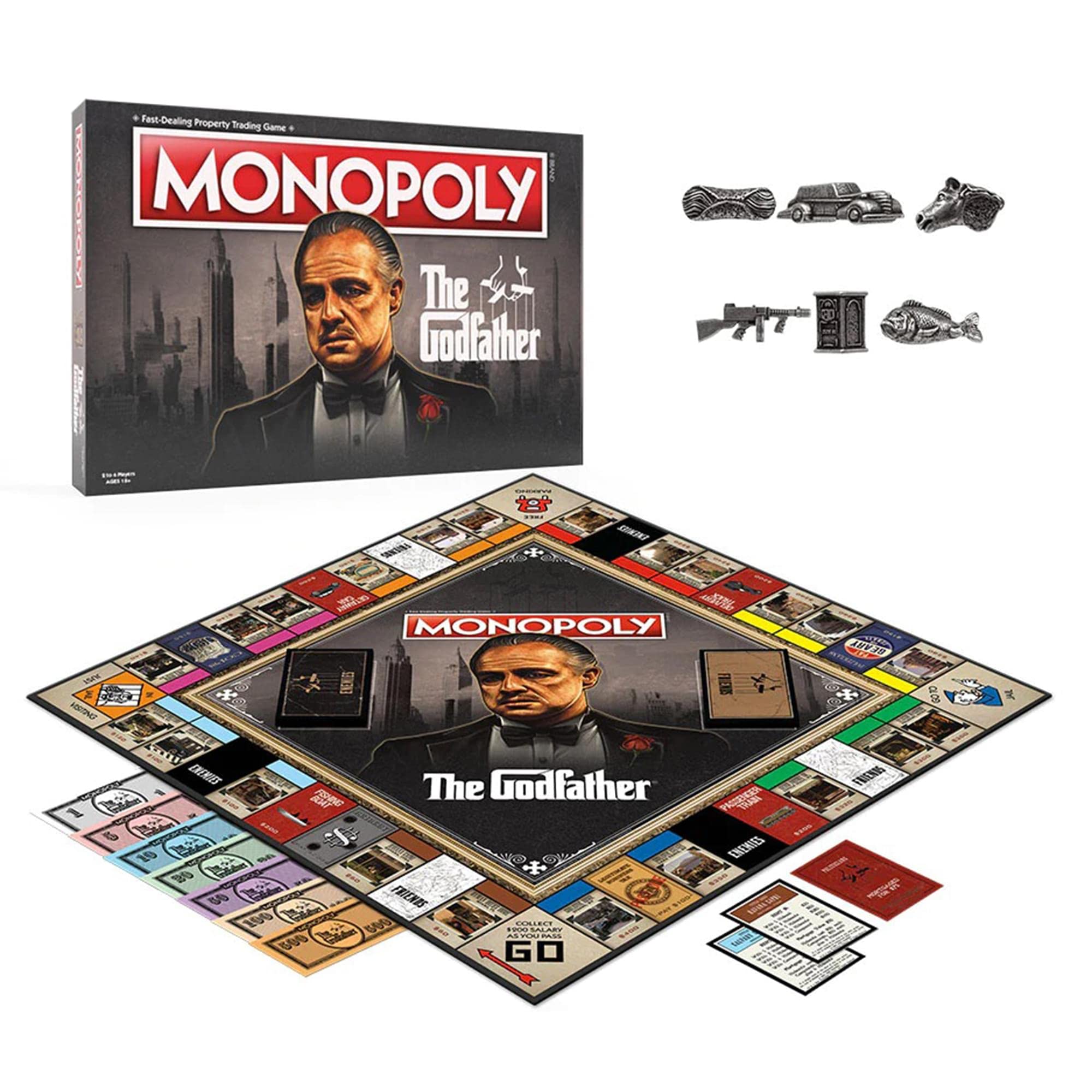 50º Aniversário Do Jogo De Tabuleiro Monopoly The Godfather