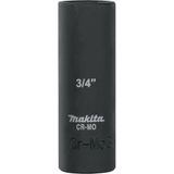 Conjunto De Soquetes Makita A-96291 3/4" Deep Well Impact 1/2"