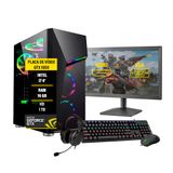 PC Gamer Completo I7 16GB GTX 1050 SSD 240GB Monitor 19