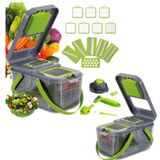 Cortador De Legumes E Verduras Com Ralador Completo