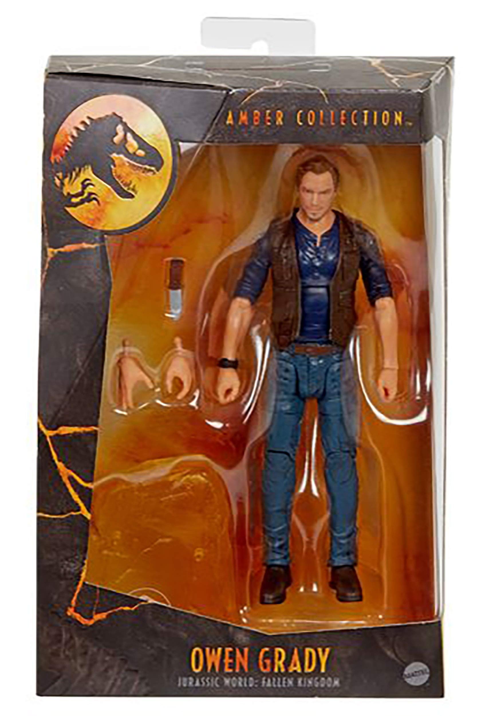 Boneco De Ação Jurassic World Owen Grady 15 Cm Com Acessório