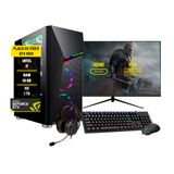 PC Gamer Completo i7 GTX1650 Memória 16GB SSD 120GB HD 1TB