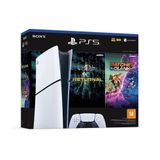 Console Sony Playstation 5 Digital Slim 1tb – Branco + Jogos Returnal E Ratchet &amp; Clank + Controle Sem Fio Dualsense Bra