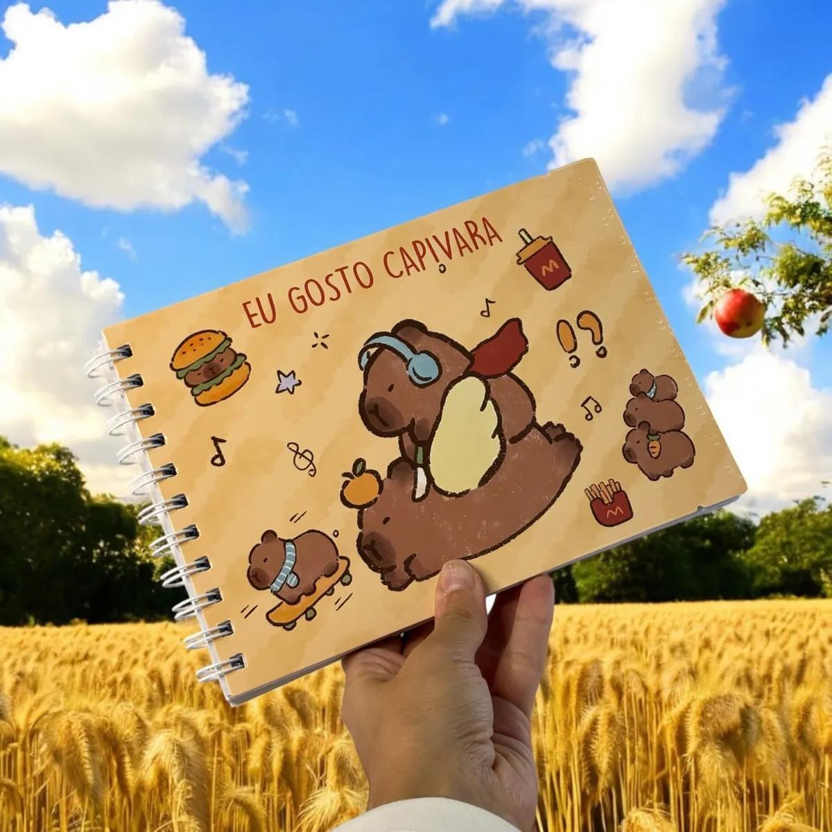 Livro Colorir 50 Páginas Capivaras Capa Dura Educativo E - Carrefour