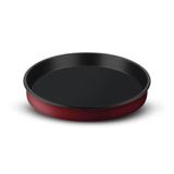 Forma De Bolo Redonda 30cm Antiaderente 3,1l Rochedo Bolo Perfeito Vermelho