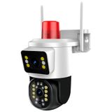 Câmera De Segurança Lente Dupla Ip Wi-fi App Interna Externa