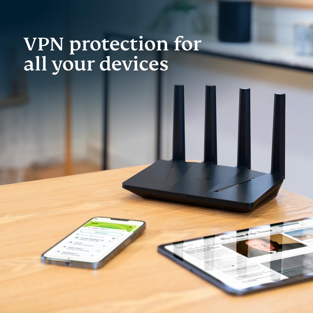 Roteador Vpn Expressvpn Aircove Wi-fi 6 Para Uso Doméstico Com