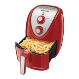 Fritadeira Air Fryer Mondial AFN-50-BI, 5L, 1900W Vermelho/Inox - 110v - 110