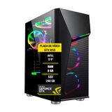 Pc Gamer I3 9° Memória 8gb Ssd 240gb Gtx 1050