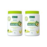 Creme Para Pentear Beleza Natural 1kg Explosao Abacate - 2un