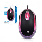 Mouse Óptico Usb Com Led Para Pc / Notebook 1000dpi Com Fio