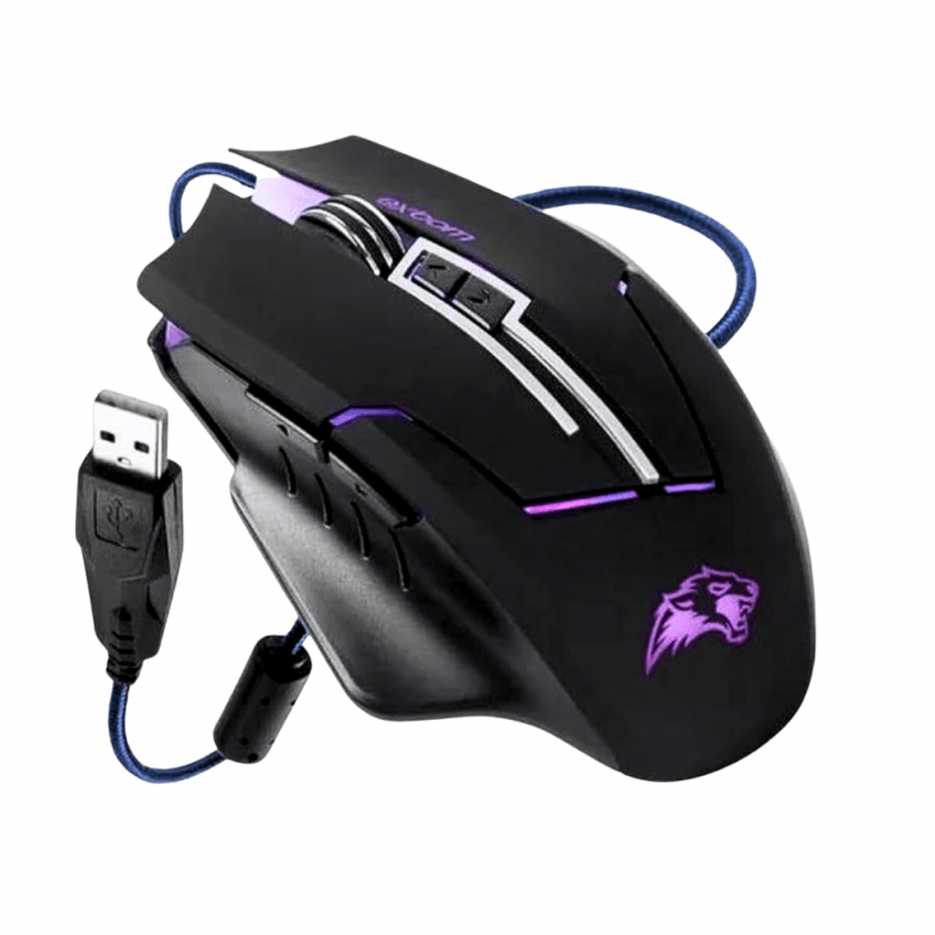 Mouse Gamer Led Rgb Com 7 Botões Base De Metal 3200 Dpi - imagem 3