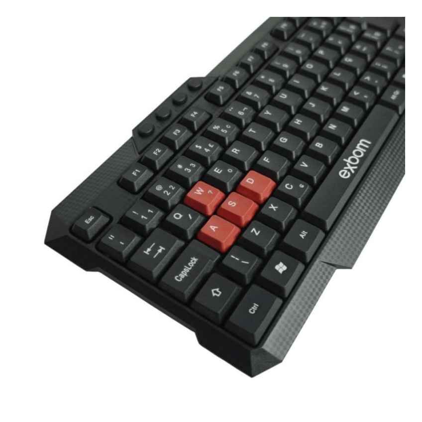 Teclado Multimídia Semi Mecânico Tecla Game Plug &amp; Play - imagem 3