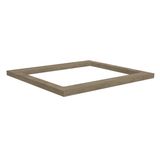 Tampo Para Balcao Cooktop 60 Cm Mdp E604 Nogal Kappesberg