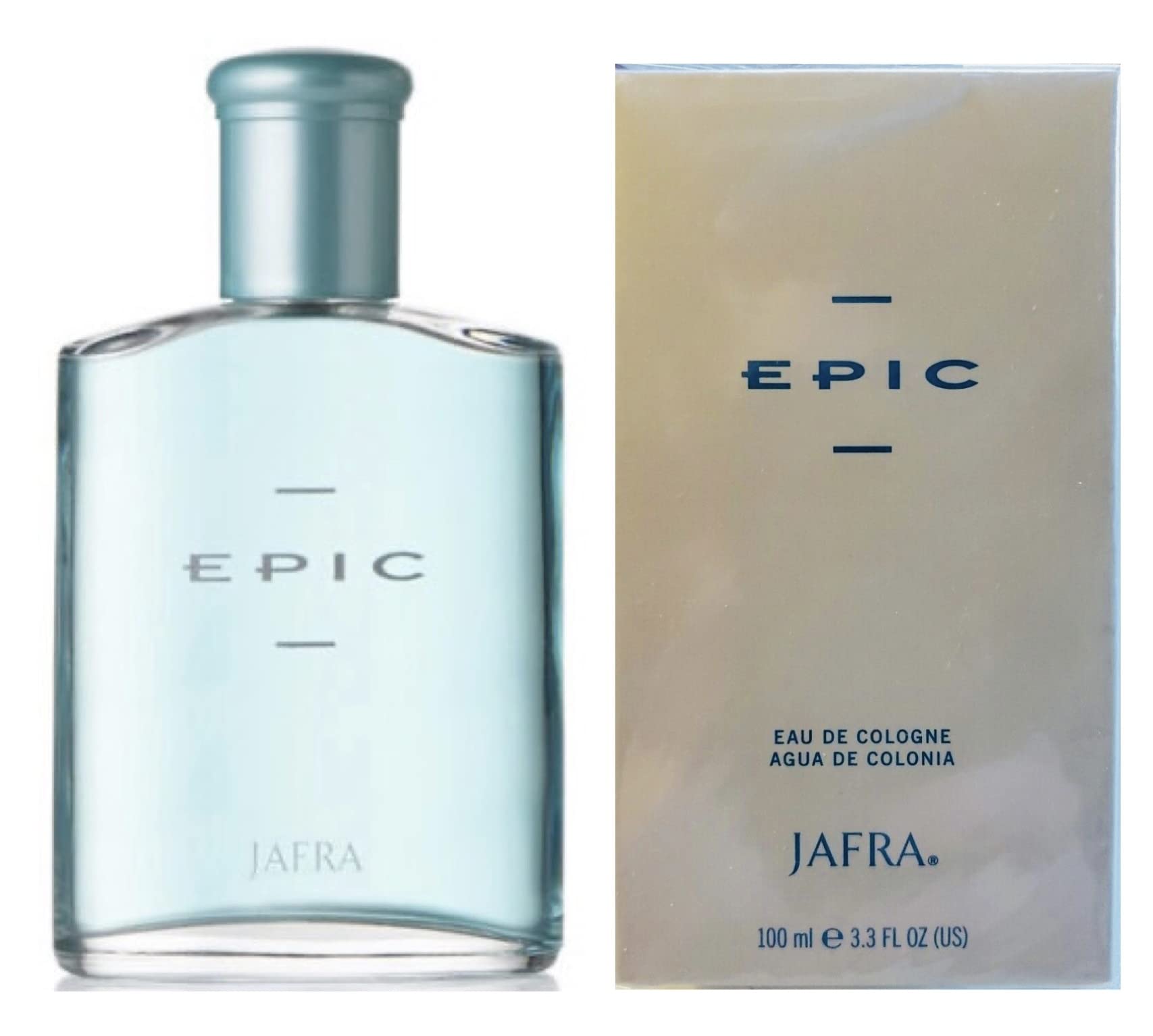 Perfume Jafra Epic Eau De Cologne 100ml Para Chuveiros E Banho