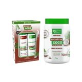 Kit Beleza Natural Coco Sh 200ml+cond 200ml+cr Pentear 1kg