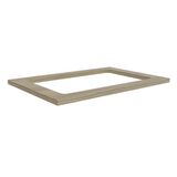 Tampo Para Balcao Cooktop 80 Cm Mdp E608 Nogueira Kappesberg