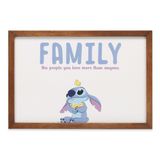 Decoração De Parede Open Road Brands Disney Lilo And Stitch Family