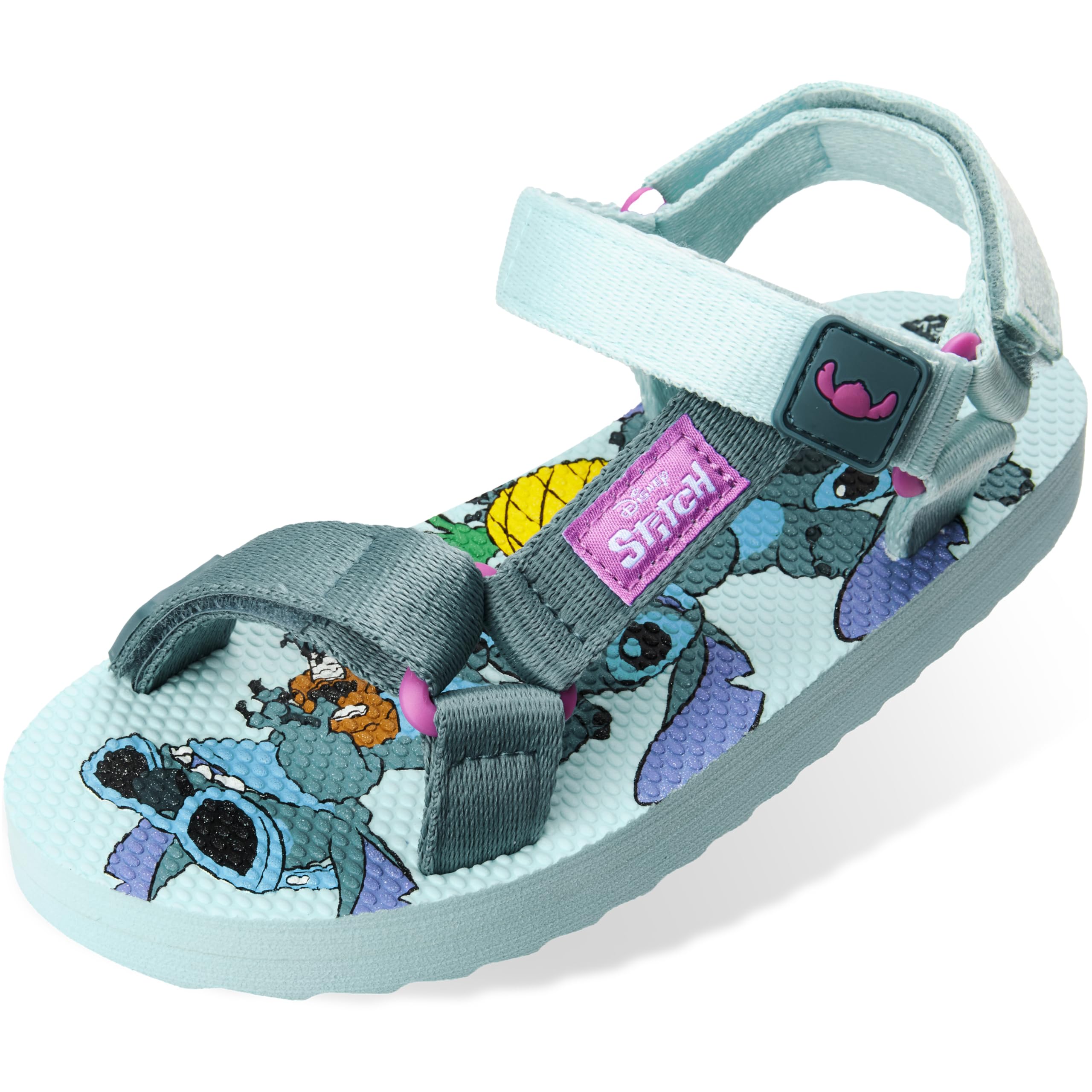 Sandálias Disney Stitch Girls Summer Shoes Azuis Tamanho 33-36