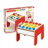 Mesinha Didática 2 Em 1 Formas Junges 958