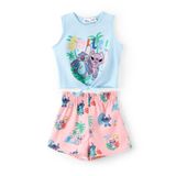 Conjunto De Roupas Disney Lilo &amp; Stitch Toddler Girl 10-11 Anos