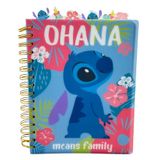 Notebook Com Designs Inovadores Disney Stitch Tab Journal Ohana