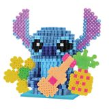 Conjunto Pixel Art Tara Toys Disney Stitch Com 2500 Miçangas De 6 Anos Ou Mais