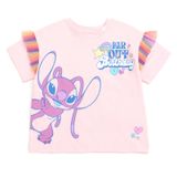 Camiseta Disney Lilo &amp; Stitch Angel Birthday Para Meninas De 4 Anos