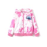 Moletom Disney Lilo &amp; Stitch Pink Tie Dye Para Crianças De 6 A 7 Anos