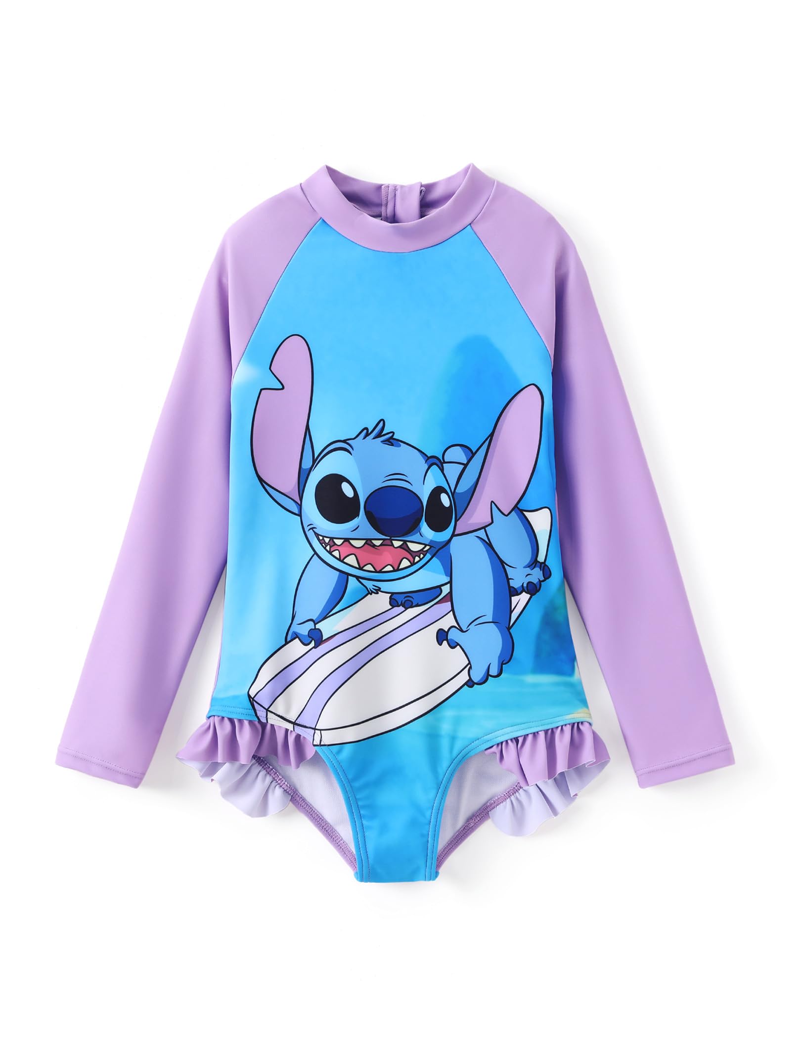 Fato De Banho Disney Lilo &amp; Stitch One Piece Girl 10-11 Anos