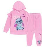 Conjunto De Roupas Disney Lilo &amp; Stitch Angel Little Girls Lilac