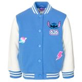 Blusão Disney Lilo &amp; Stitch Varsity Bomber Azul Claro 7-8 Girl