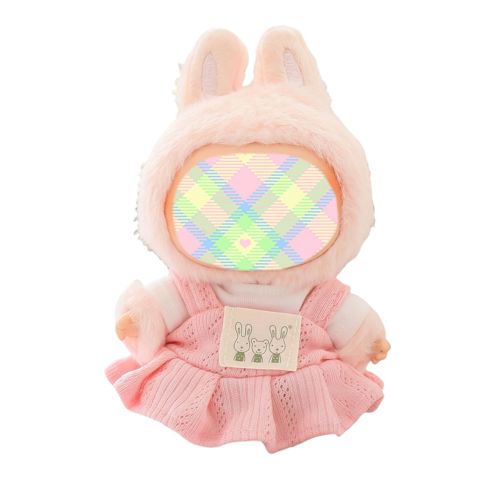 Conjunto De Roupas Para Bonecas Labubu Tou-beguin Skirt Bowknot Outfit