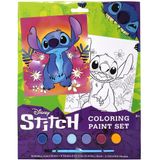 Conjunto De Pintura Disney Lilo And Stitch Movie Kids Art 3+ Years
