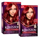 Kit 2 Tinta De Cabelo Koleston Kit Amora 5546