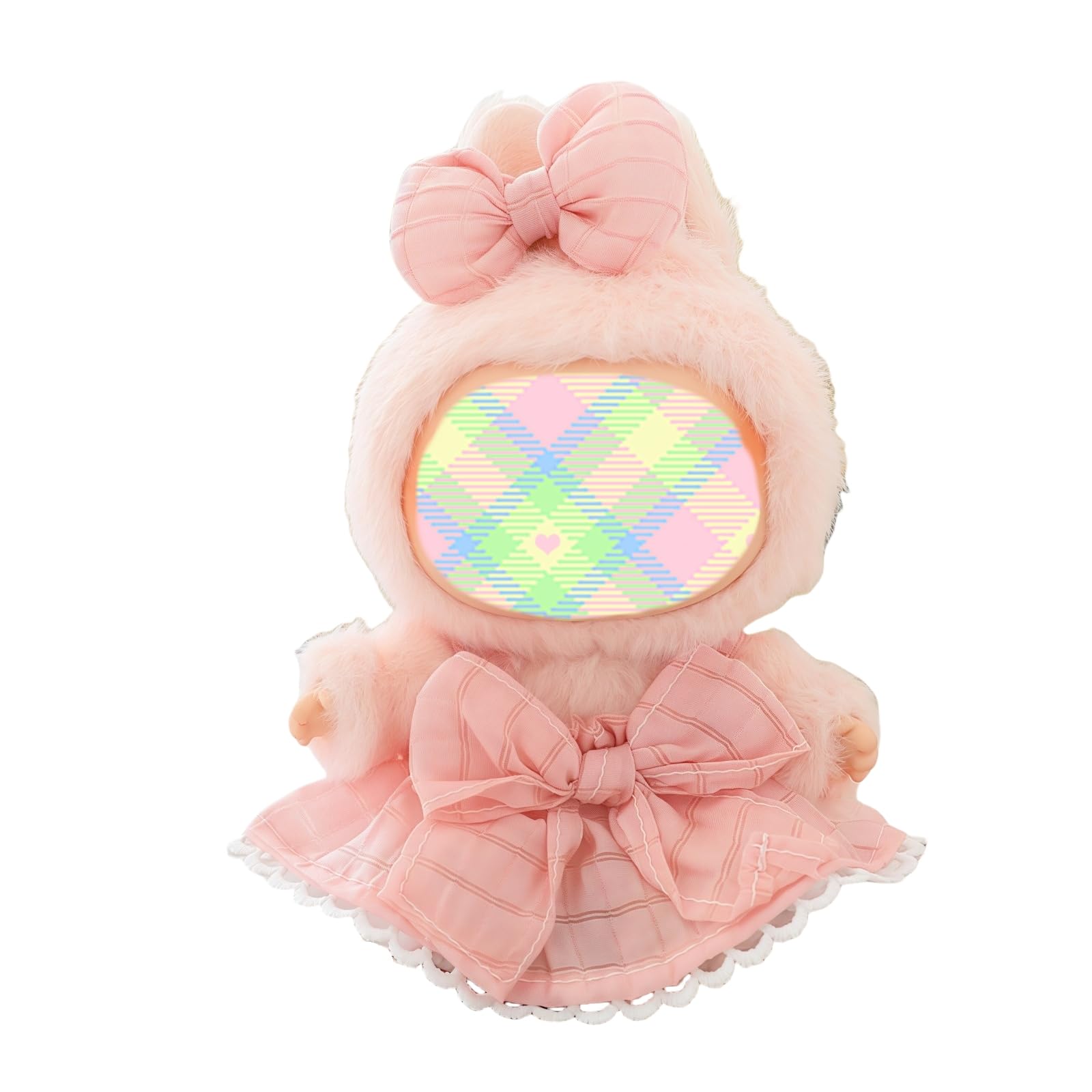 Conjunto De Roupas Para Bonecas Labubu Tou-beguin Skirt Bowknot Outfit