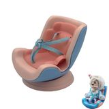 Protetor De Assento De Carro Para Boneca Labubu De 17 Cm Com Acessórios Azul Rosa