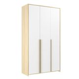Guarda-roupa Infantil Mdf 3 Portas Modulado Branco/nature