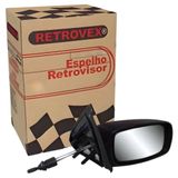 Retrovisor Lado Direito Com Controle Fiesta 1996 Ate 2001