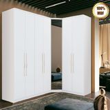 Guarda-roupa Modulado 3 Peças Decor Branco
