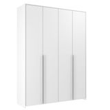 Guarda-roupa De Bebê 4 Portas Modulado Branco