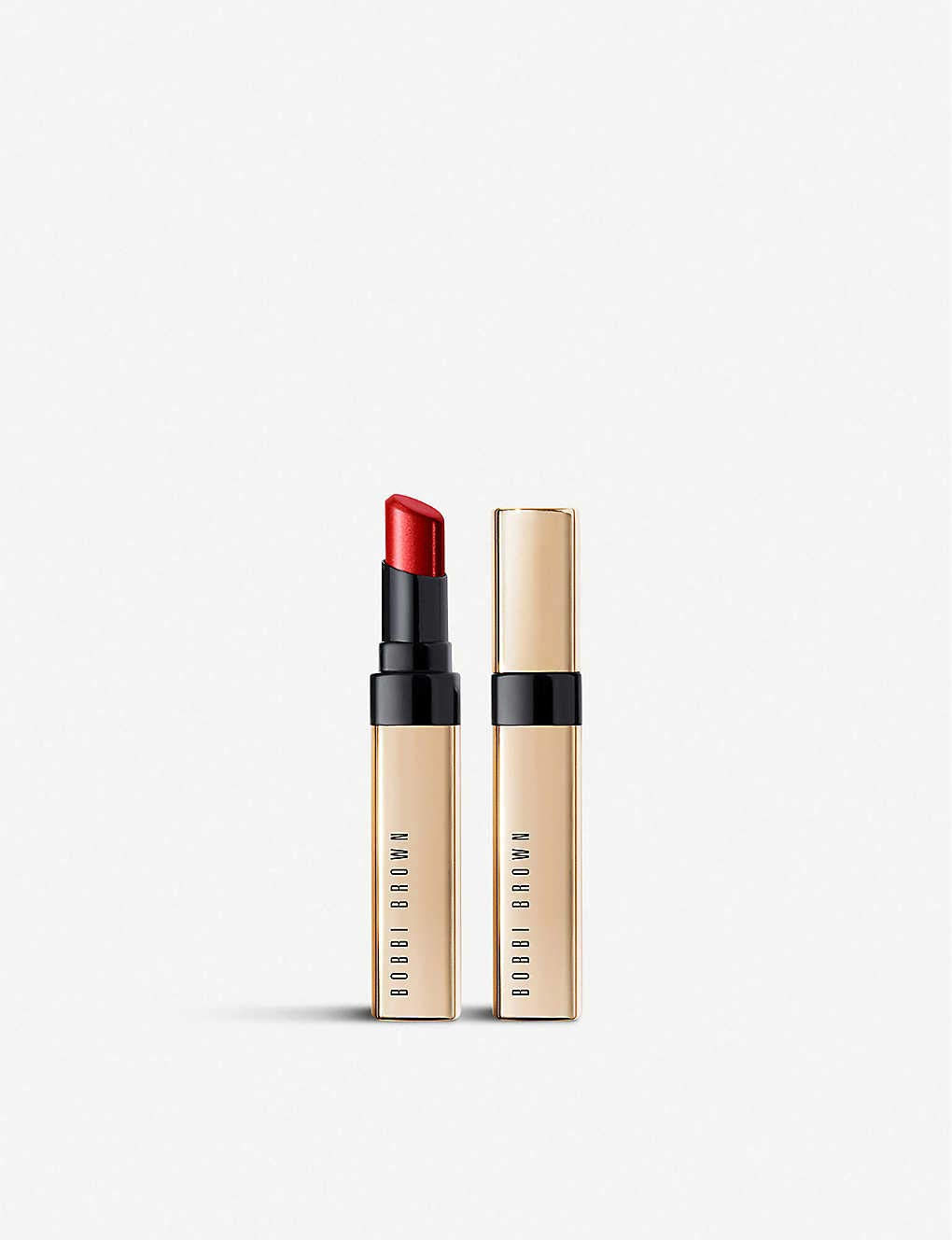 Batom Bobbi Brown Luxe Shine Intense Red Stiletto