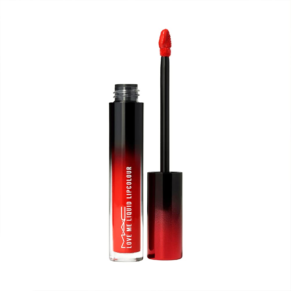 Batom Mac Love Me Lipcolour 492 Yeah, I'm Fancy Red Orange