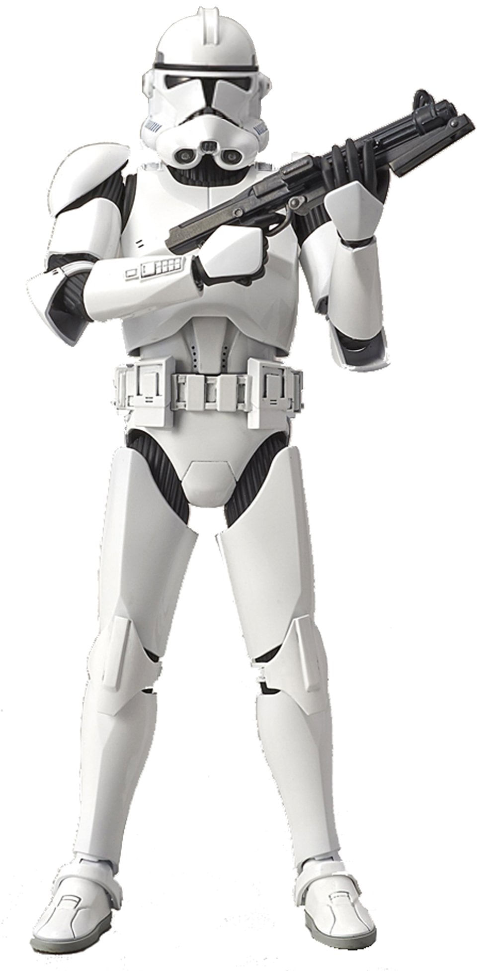 Modelo De Plástico Bandai Hobby Star Wars Clone Trooper Em Escala 1/12