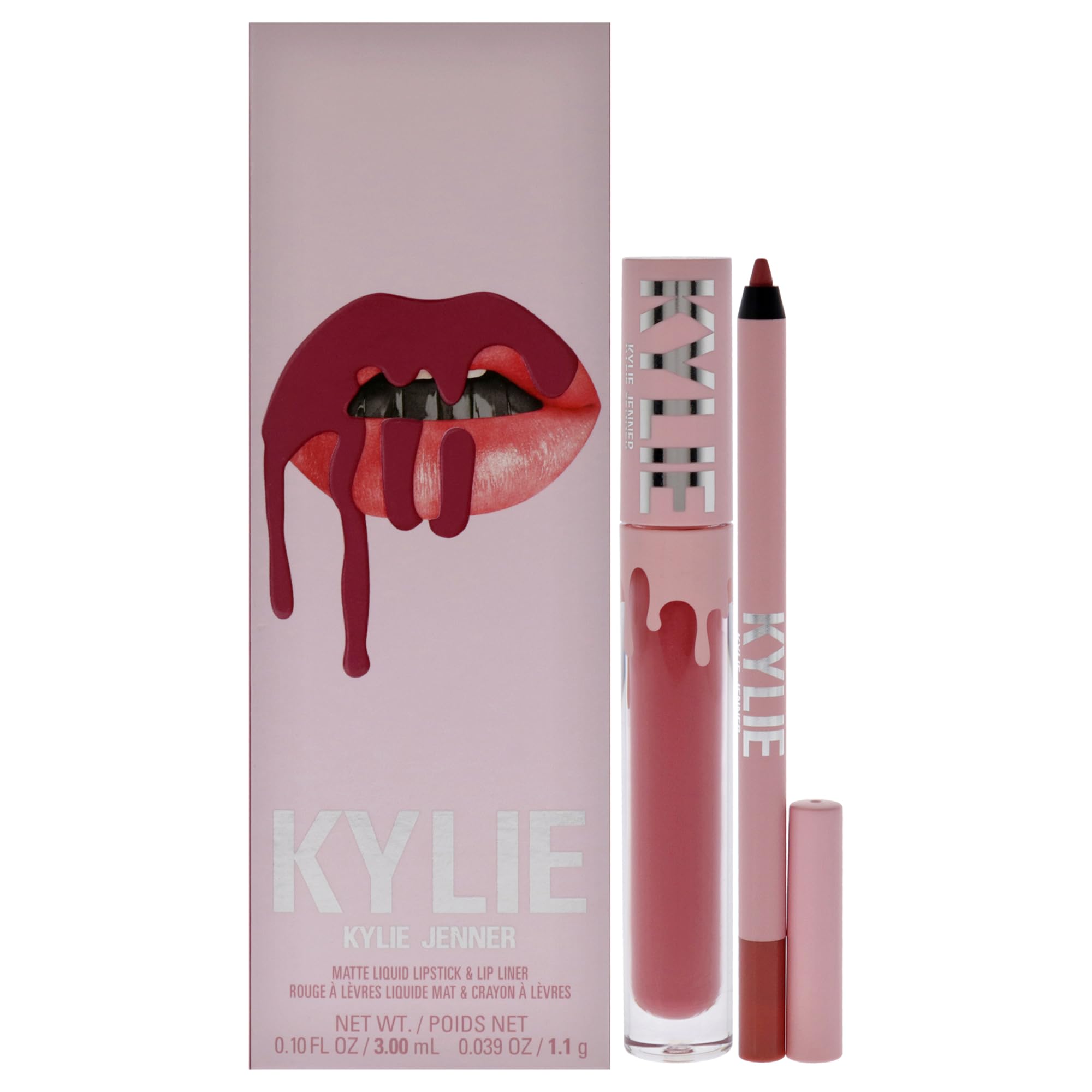 Conjunto De Batons Kylie Cosmetics Matte Liquid Lipstick &amp; Lip Liner