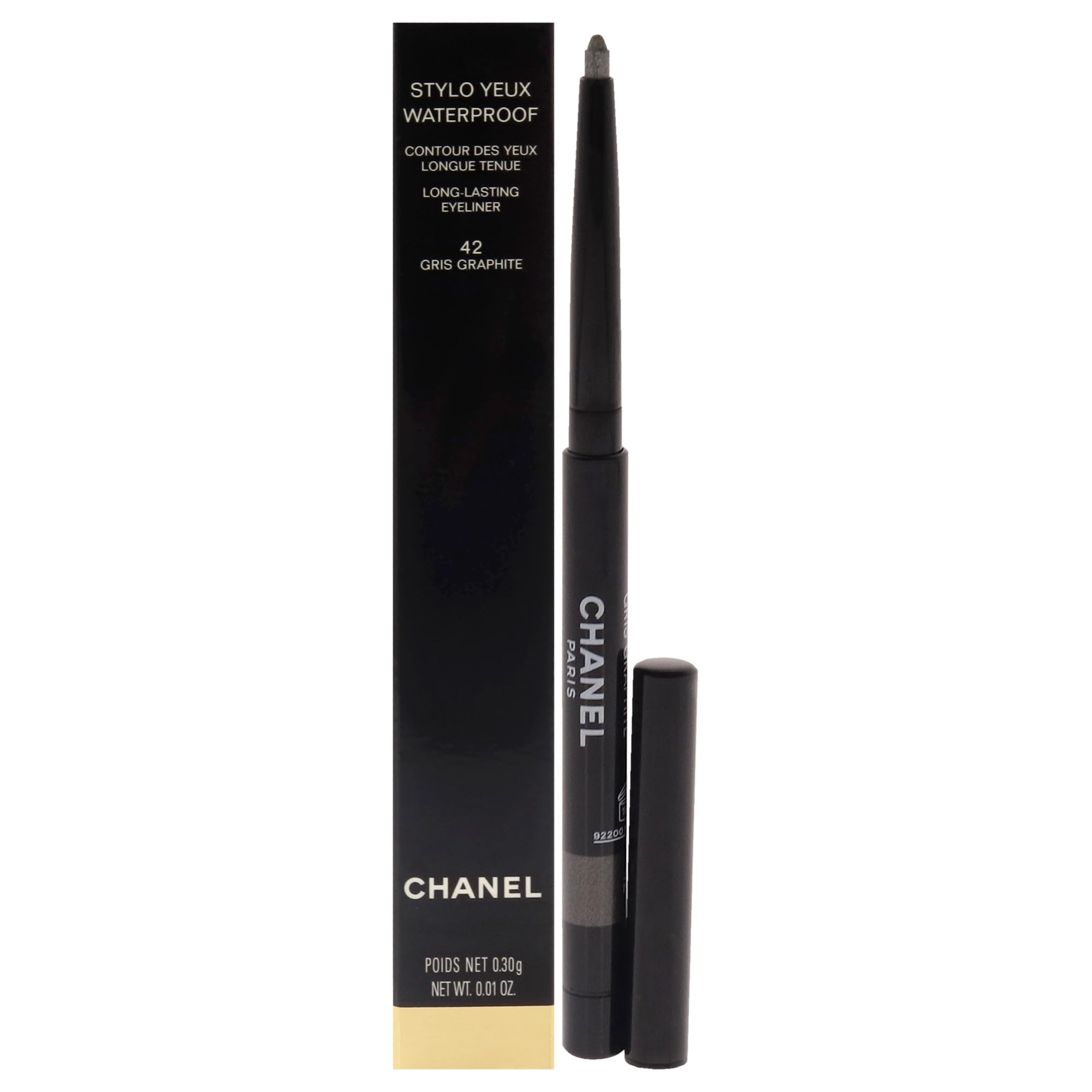 Delineador De Olhos Chanel Stylo Yeux Waterproof 42 Gris Graphite 0,3 Ml