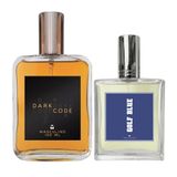 Kit Perfume Masculino Dark Code 100ml + Golf Blue 50ml